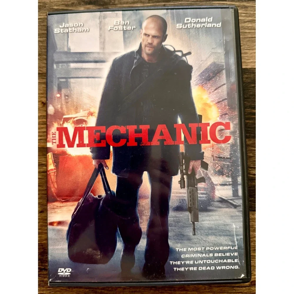 Sony The Mechanic DVD Excellent Jason Statham Action Thriller 2011